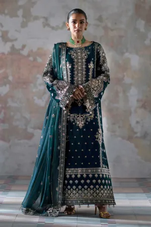 Emaan Adeel | Saanjh Velvet Collection '24 | Meher