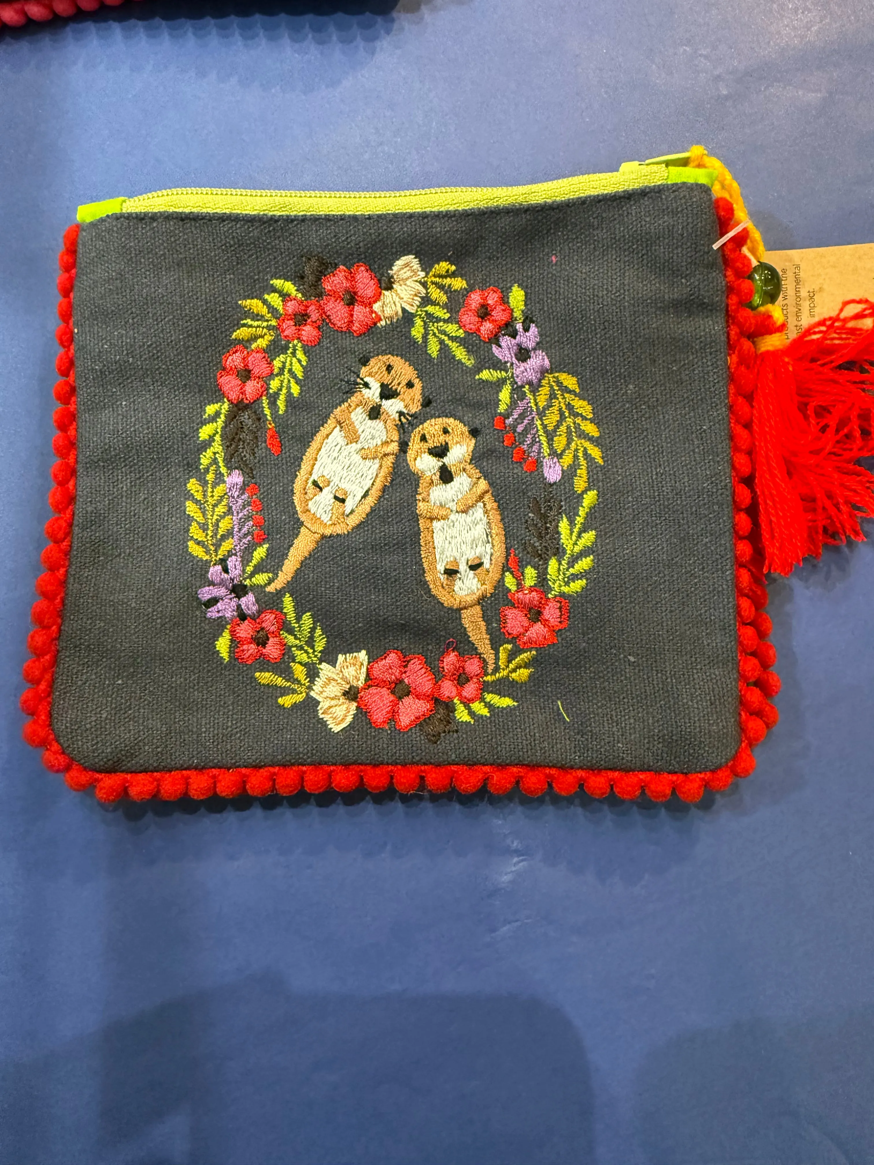Embroidered Animal Purses