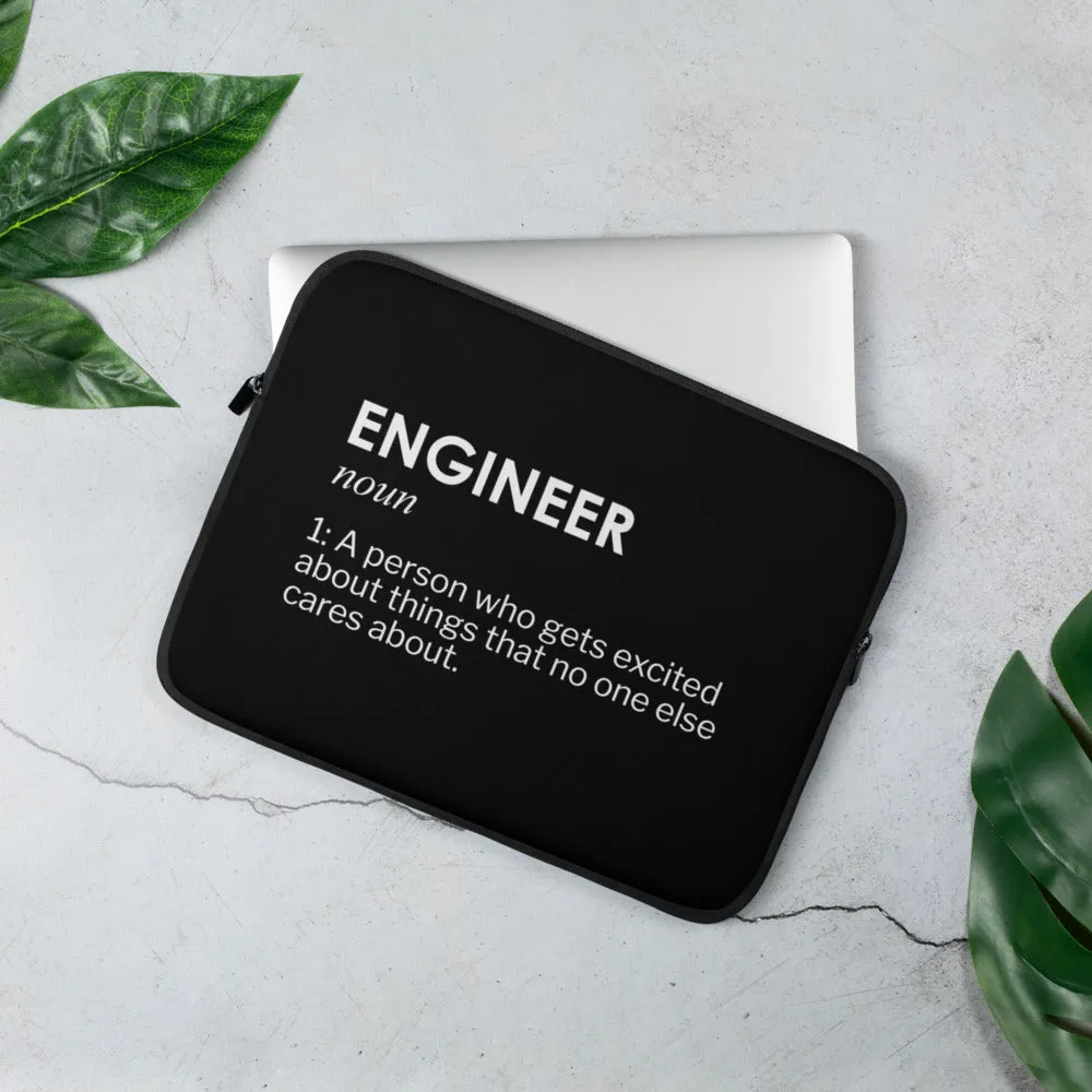 Engineer Joke Laptop Case