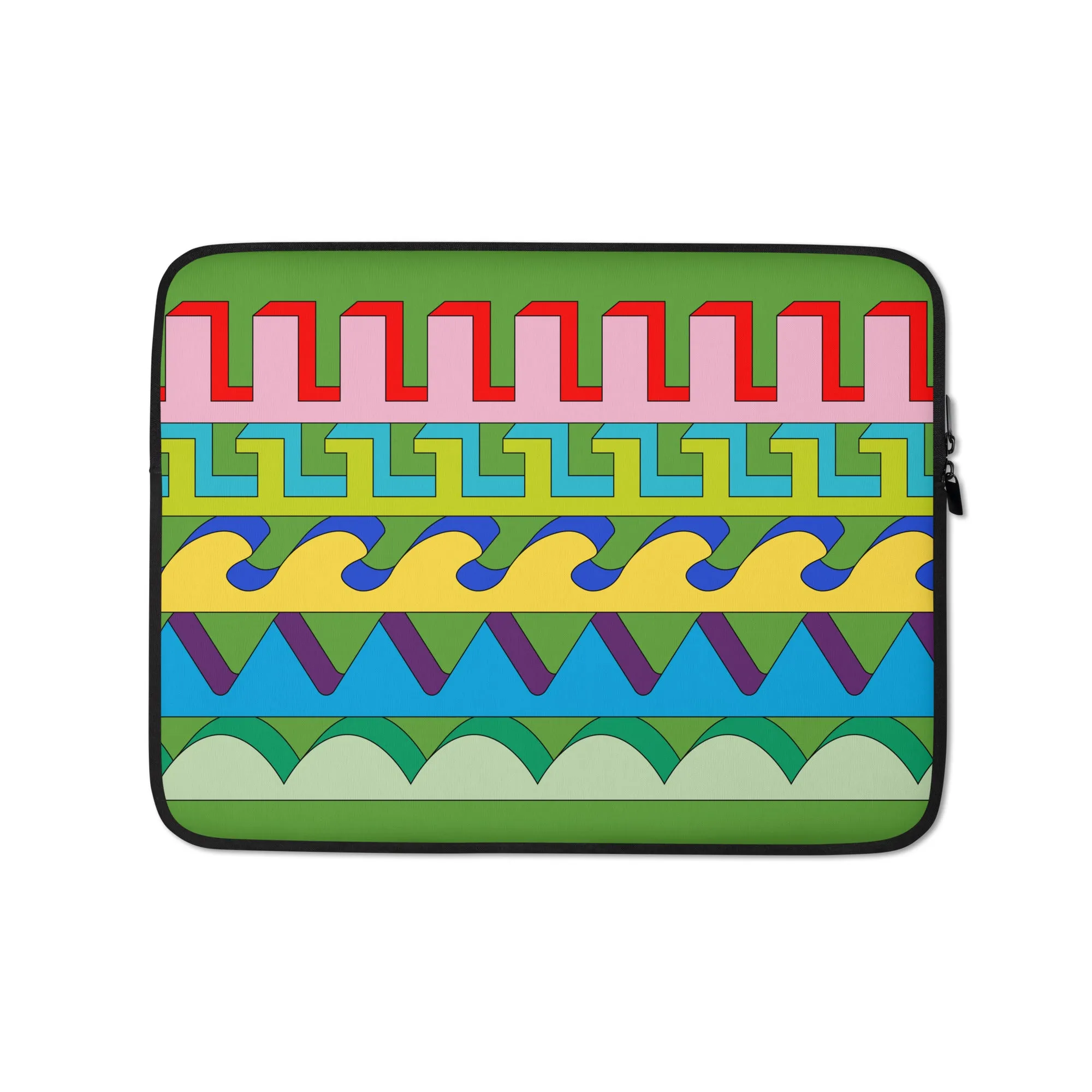 Entablature Green Laptop Cases (15" And 13")