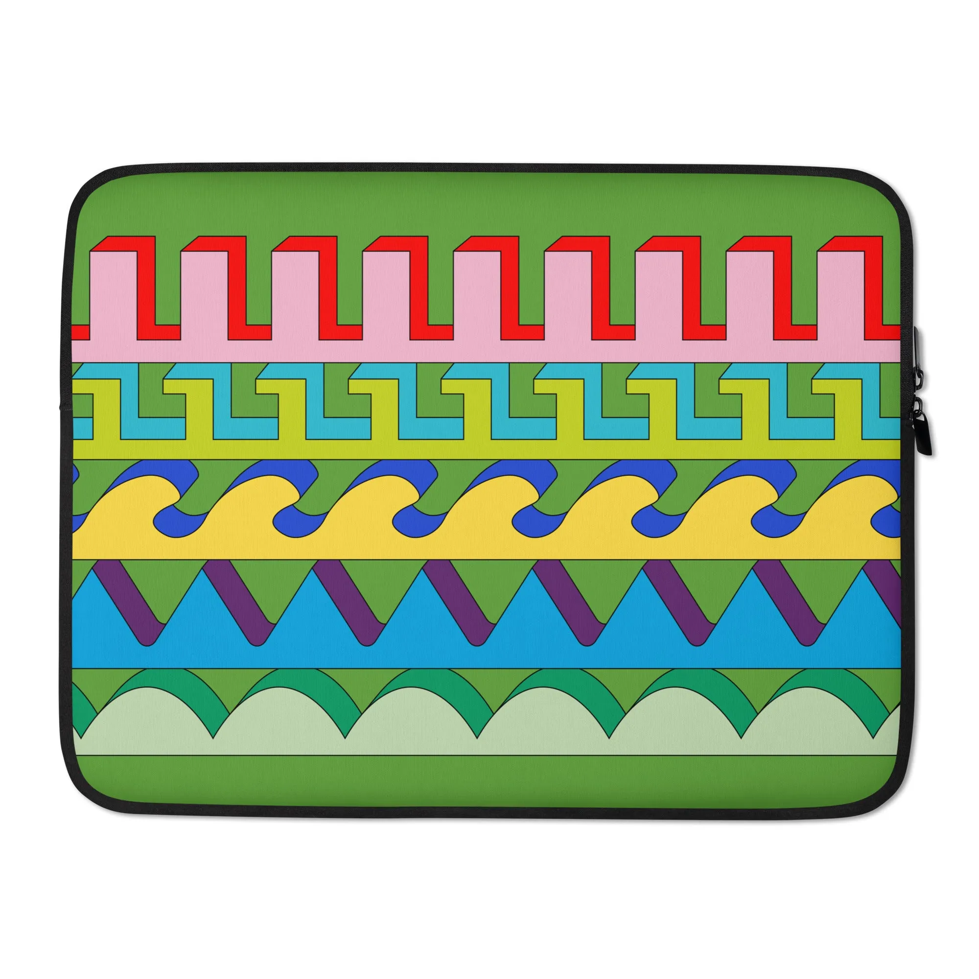 Entablature Green Laptop Cases (15" And 13")