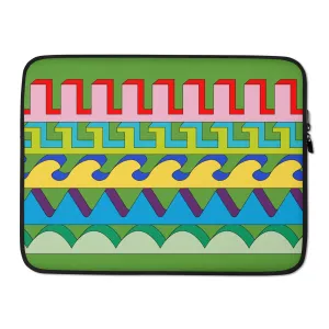 Entablature Green Laptop Cases (15" And 13")