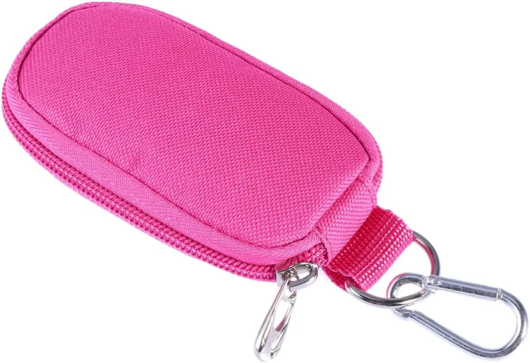 Essential Oil Carrying Case Key Bag 10x 2ml Bottle Storage Portable Handle Secure Zipper Beautiful inside Design for Travel