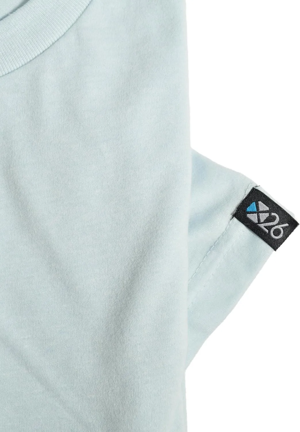 EXIT 26 Men's Premium Ultra Soft Sueded Jersey V Neck Plain and Heather T-Shirts