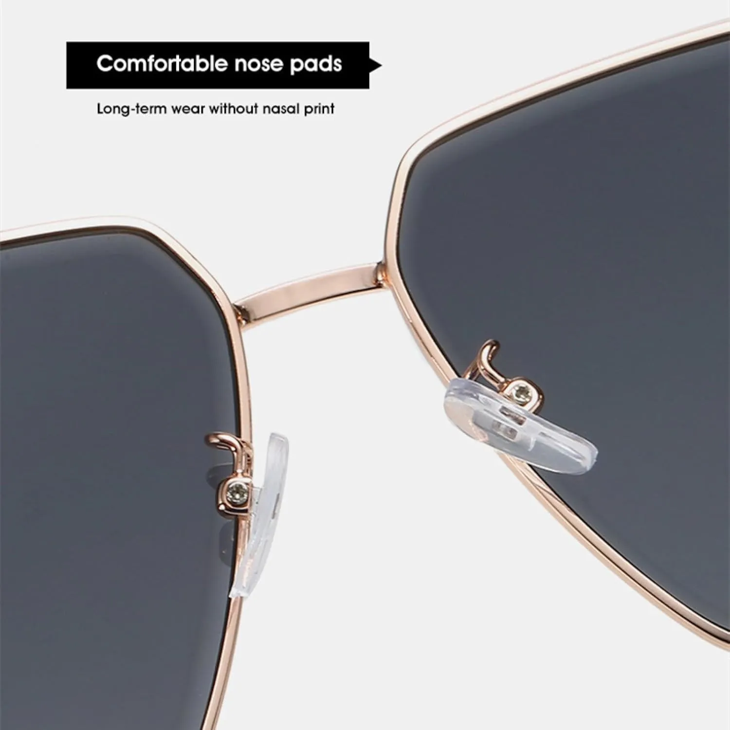 Fashion Metal Sunglasses Women Men Vintage Classic Eyeglasses Travel Driving Shades Uv400