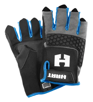 Fingerless Impact Utility Gloves - Large