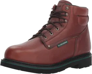 Florsheim Work Utility Men's 6" Steel Toe Work Boot Black Walnut - 11 X-wide