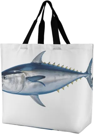 Foldable Grocery Bag Reusable Shopping Bag Cartoon Flamingo Tote Bag Casual Handbags for Work Shopping