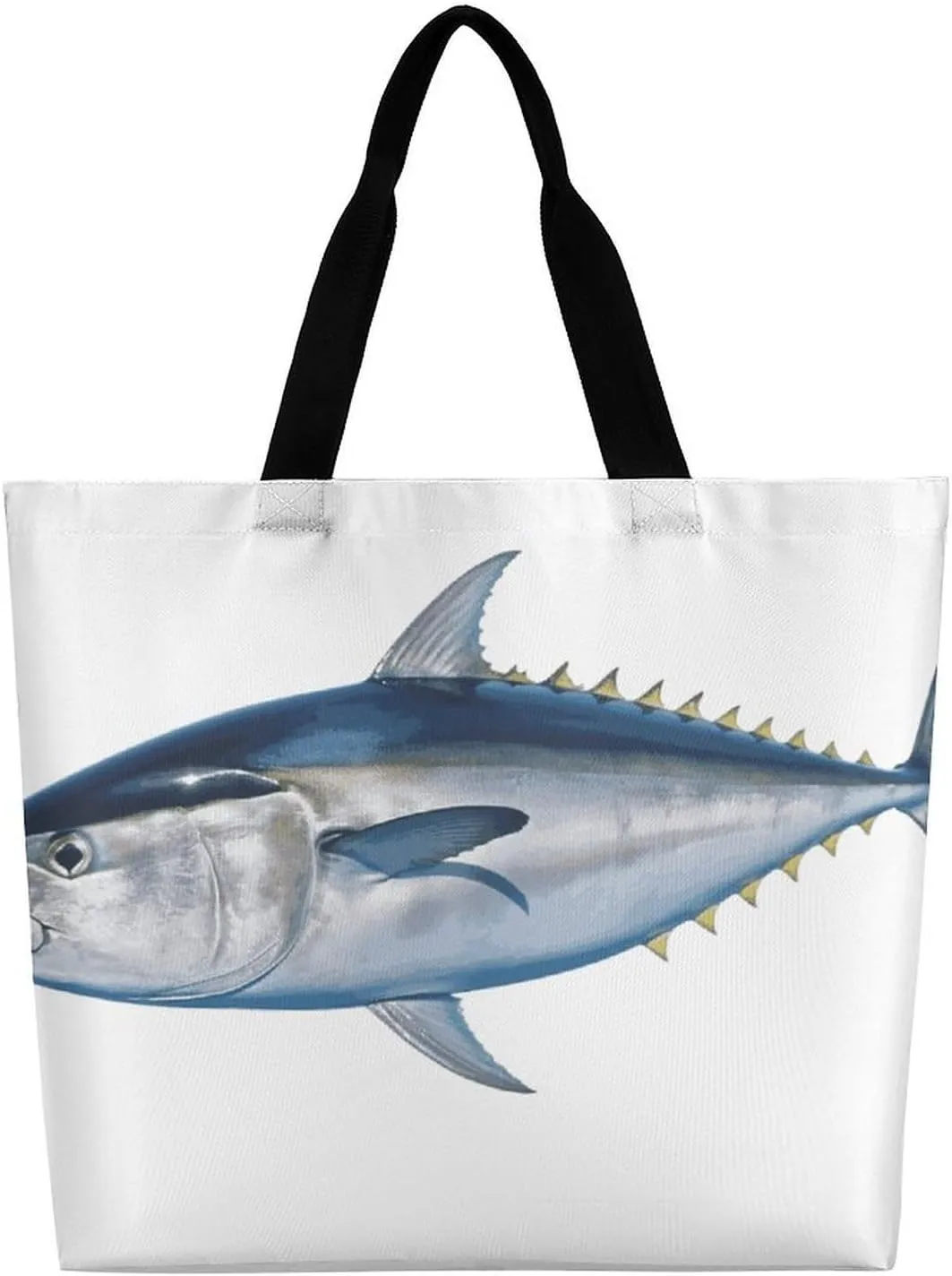 Foldable Grocery Bag Reusable Shopping Bag Cartoon Flamingo Tote Bag Casual Handbags for Work Shopping