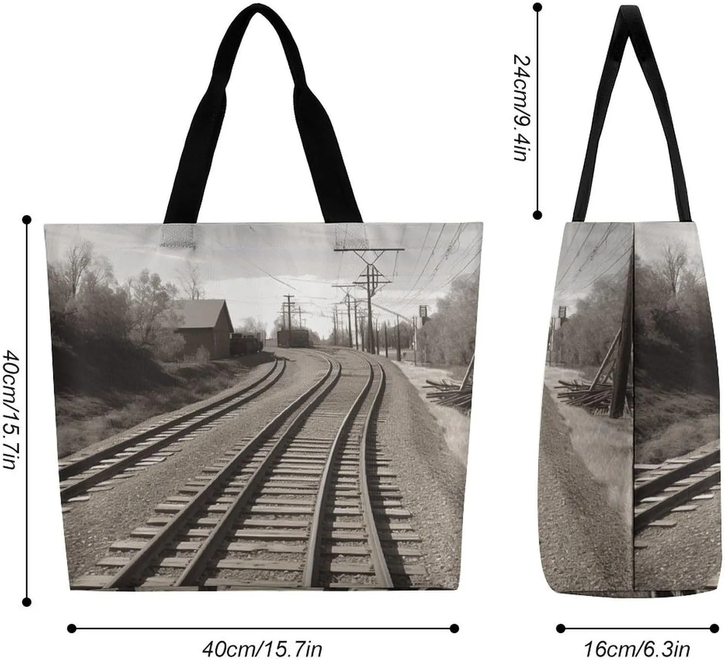 Foldable Grocery Bag Reusable Shopping Bag USA Flag Tote Bag Casual Handbags for Work Shopping