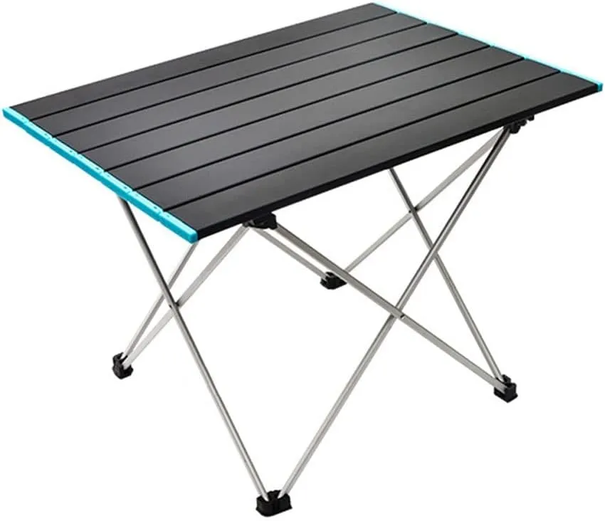 Folding Table Camping Table Outdoor Portable Folding Picnic Table Aluminum Plate Table for Outdoor Folding Table