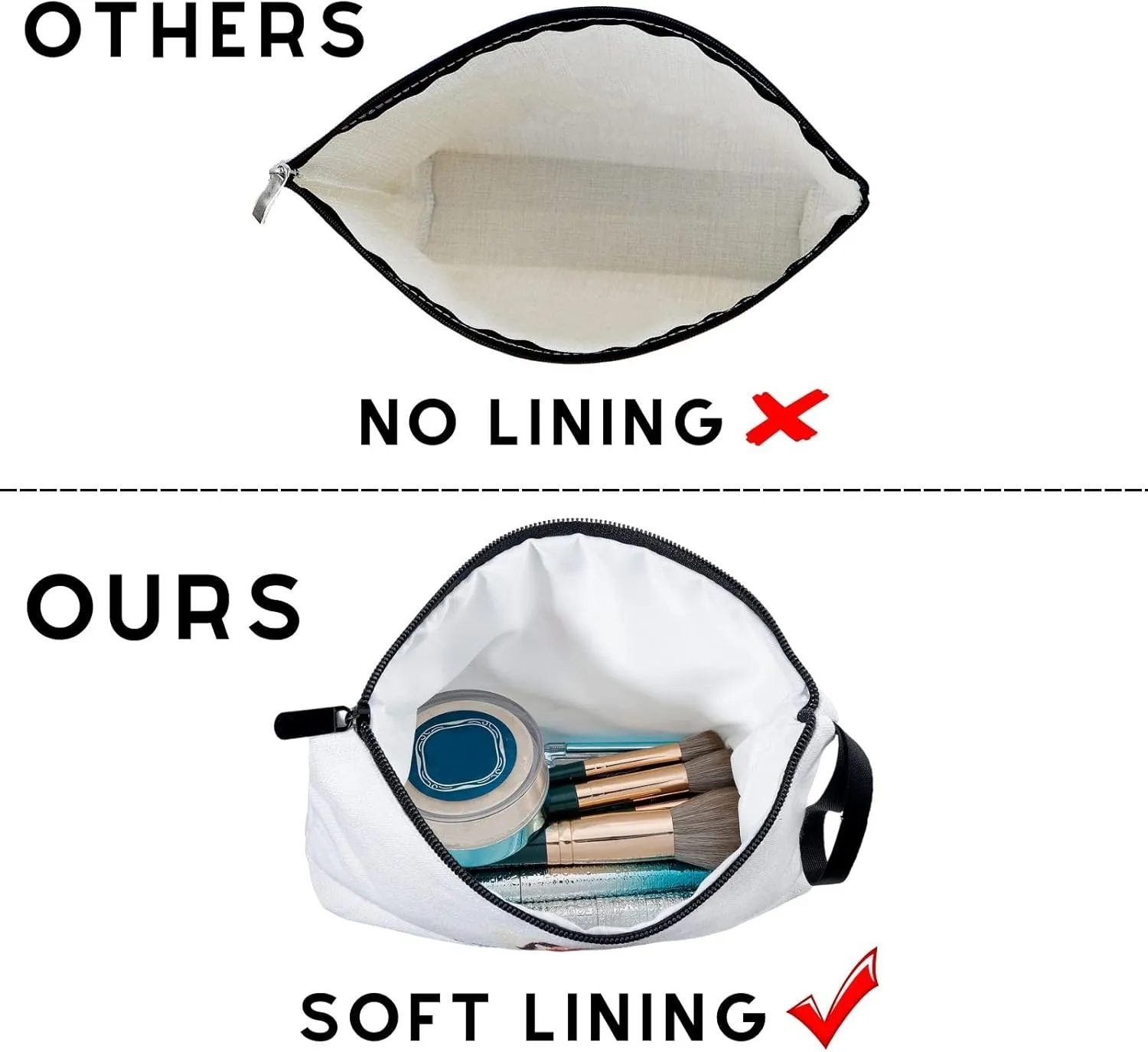 Friend Gifts for Women & Teen Girls - Sloth Cosmetic Make Up Bag & Funny Gifts for Christmas