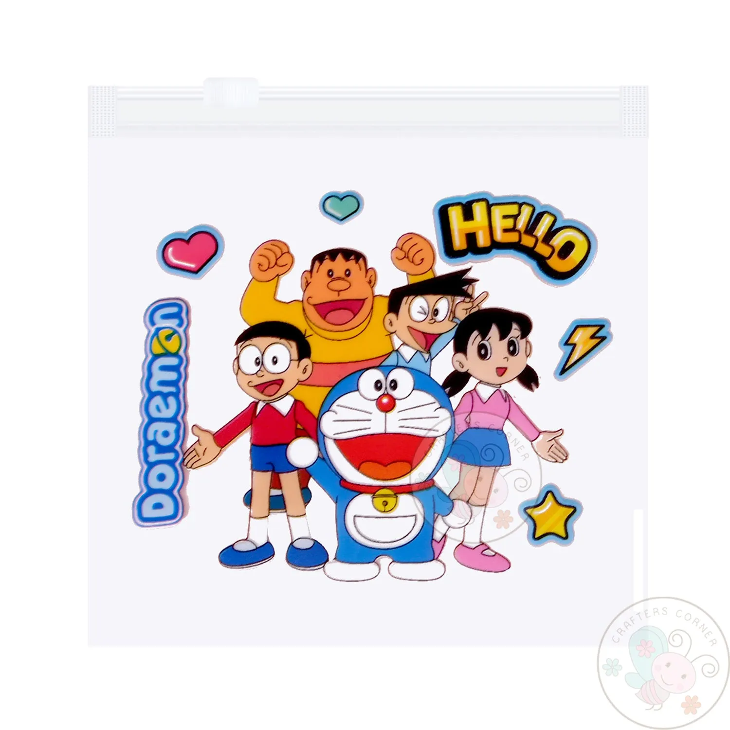 Friends Love - Zip Lock Storage Bags