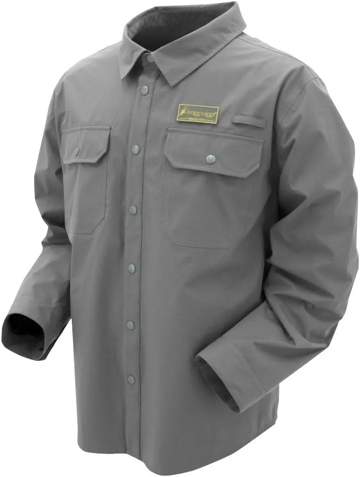 Frogg Toggs Pilot Jac Shirt, Water-Resistant Work Shirt