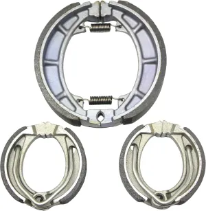 Front Rear Brake Shoes for Polaris Sportsman 90 110 Outlaw 90 110 2001 02 03 04 05 06 07 08 2009 2010 2011 2012 2013 2014 2015 2016 2017 2018 2019 2020 2021 2022 2023 2024 Brakes Drum 307 338 MC0272
