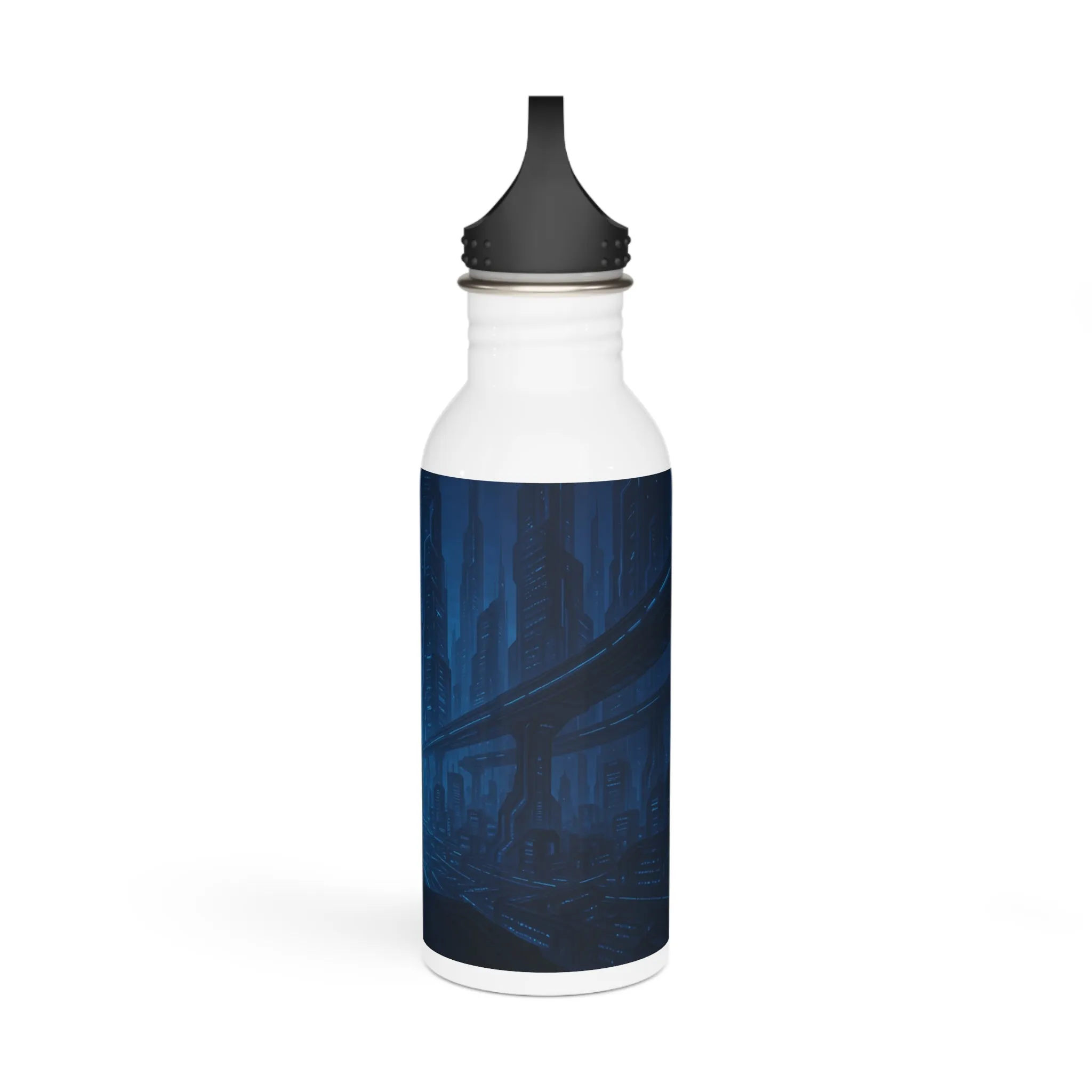 Futuristic Water Bottle, Stainless Steel Bottle for Eco-Friendly Lifestyle