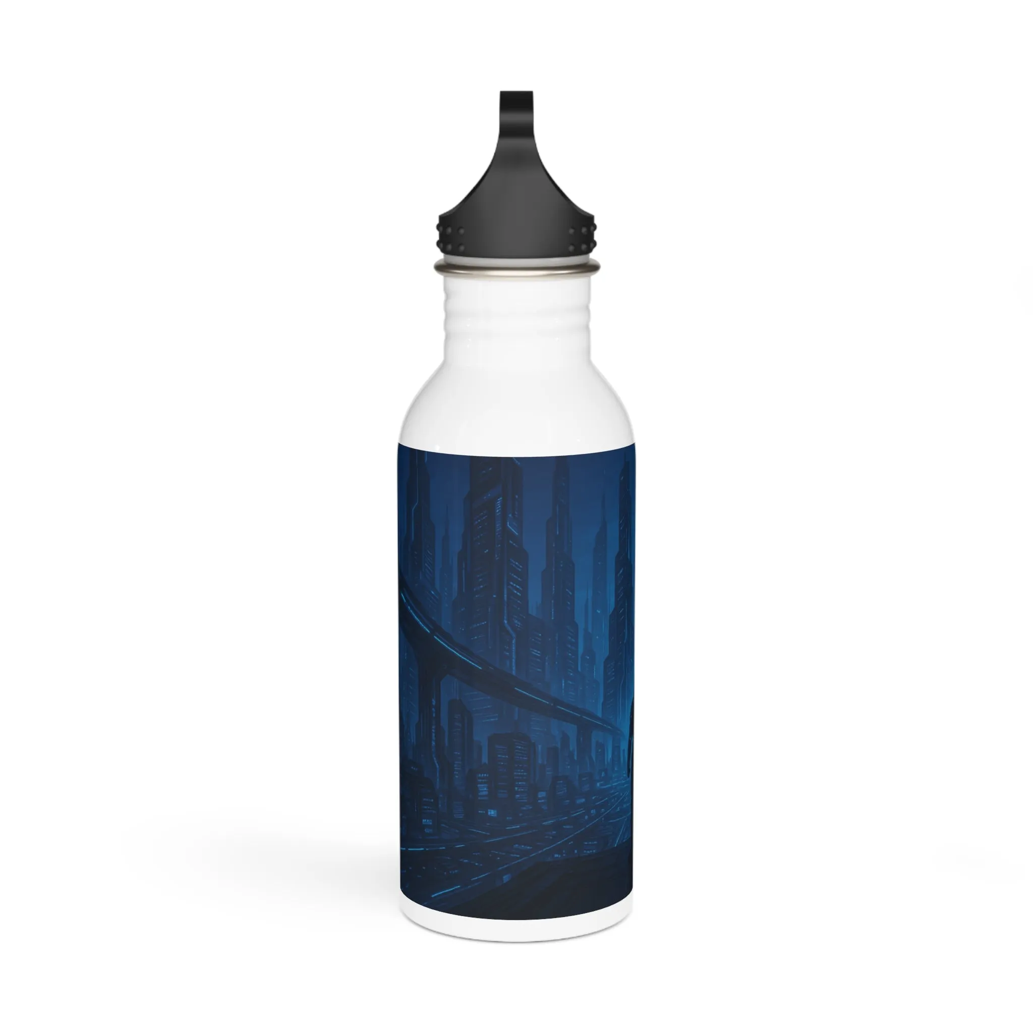 Futuristic Water Bottle, Stainless Steel Bottle for Eco-Friendly Lifestyle