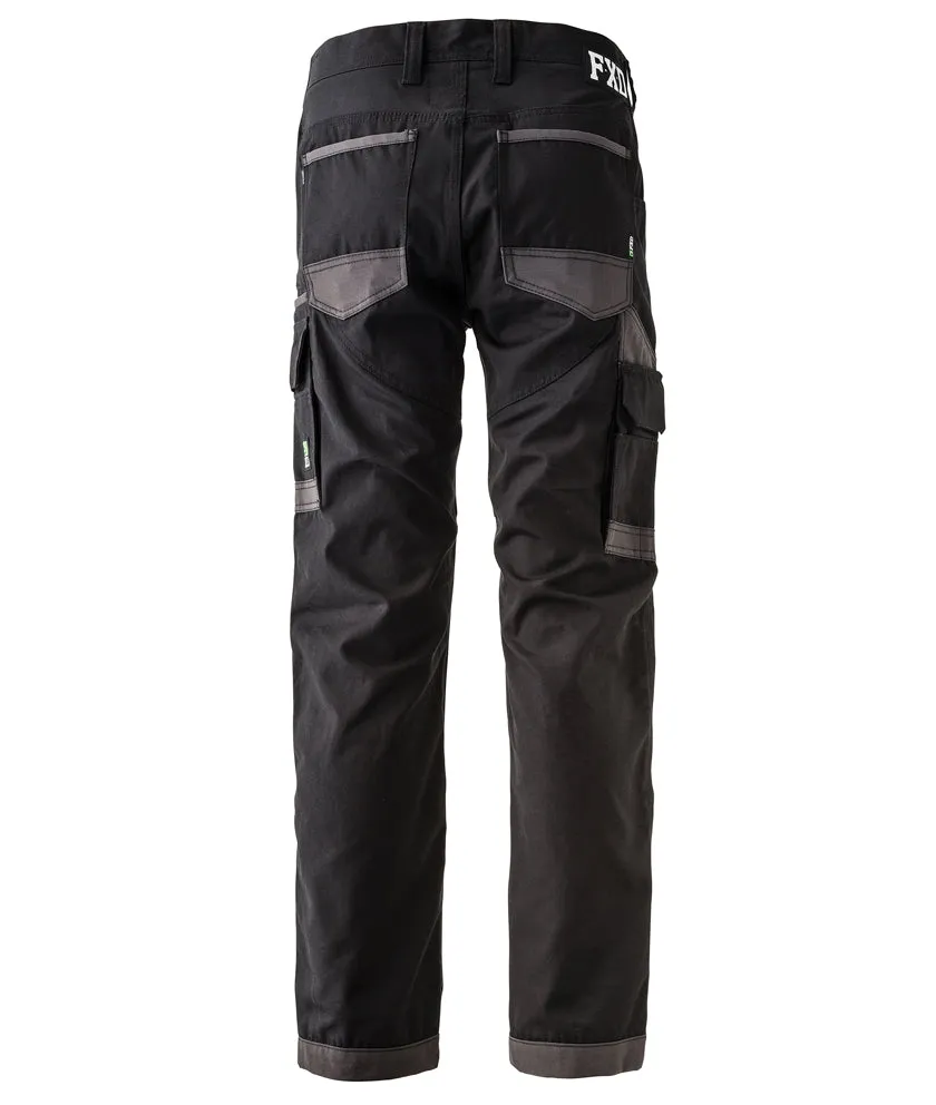 FXD Men's WP-1 Original Cargo Work Pants - Black