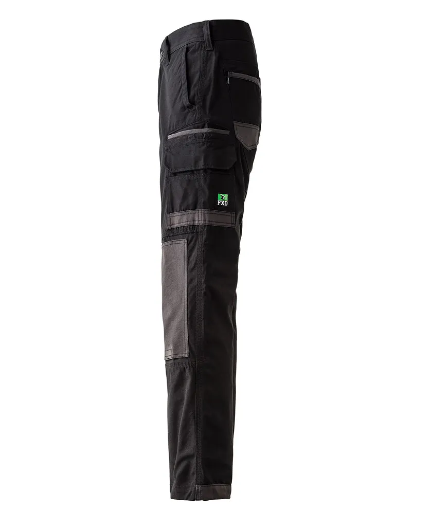 FXD Men's WP-1 Original Cargo Work Pants - Black