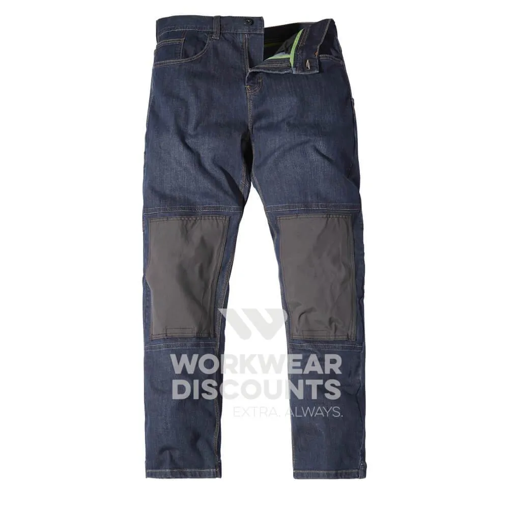 FXD WD1 Regular Fit Stretch Work Jeans w/ Knee Pad