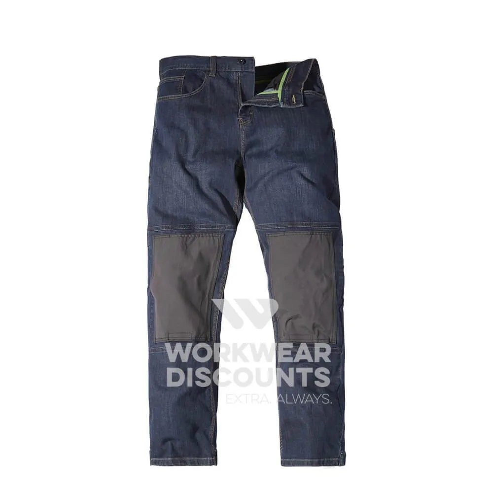 FXD WD1 Regular Fit Stretch Work Jeans w/ Knee Pad