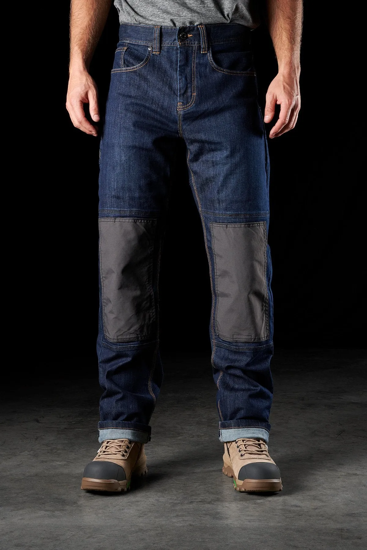 FXD WD◆1 Work Denim with knee pad pockets