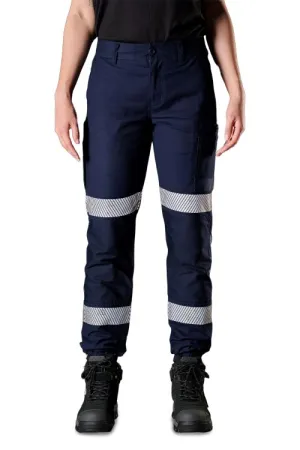 FXD| Women's taped Cuffed work pants| WP-4WT