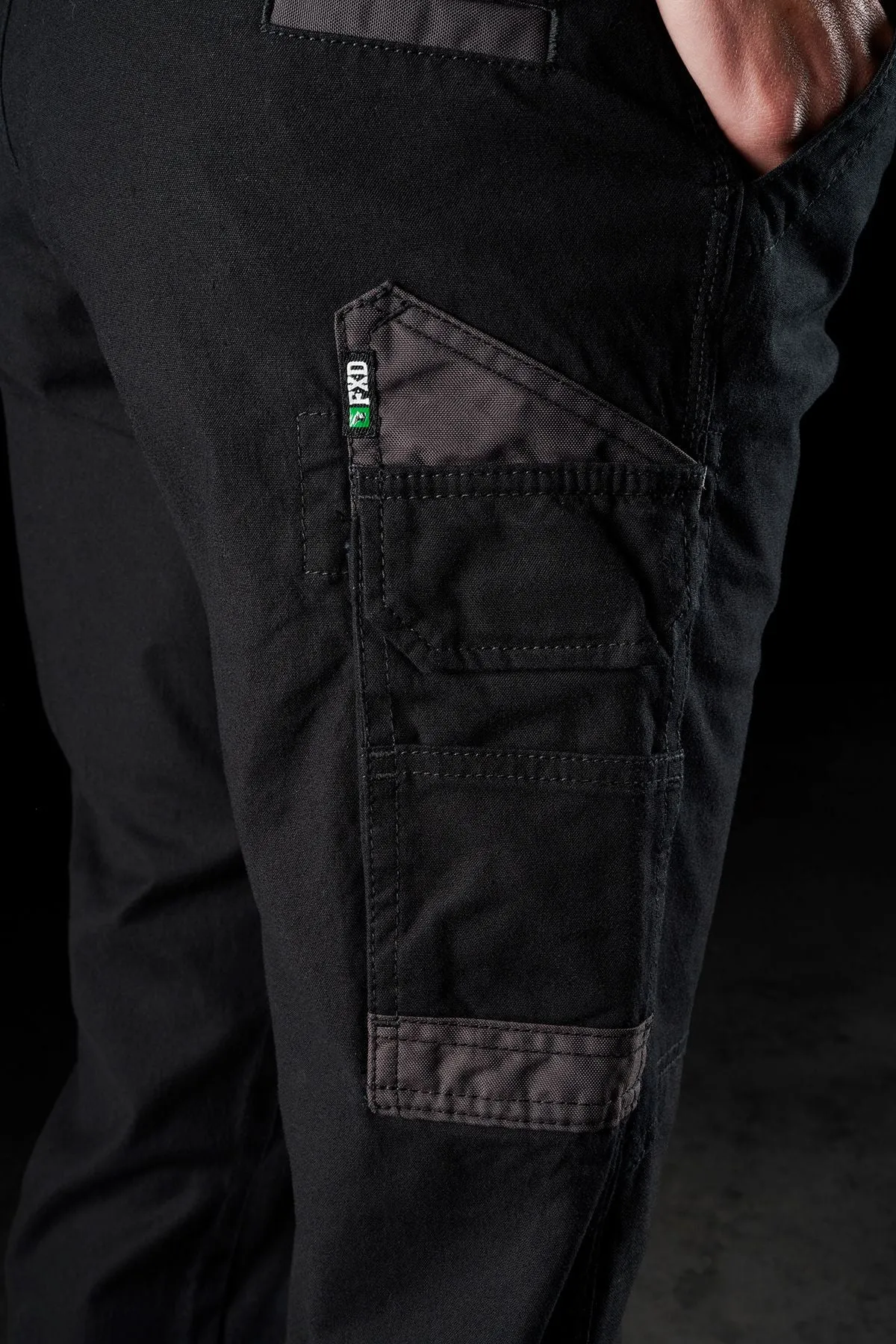 FXD Women's WP-3W Stretch Work Pants - Black