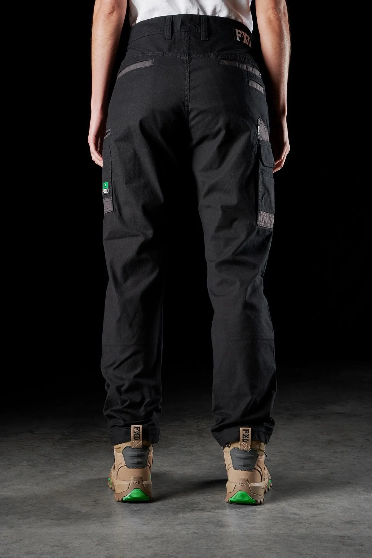 FXD Women's WP-3W Stretch Work Pants - Black