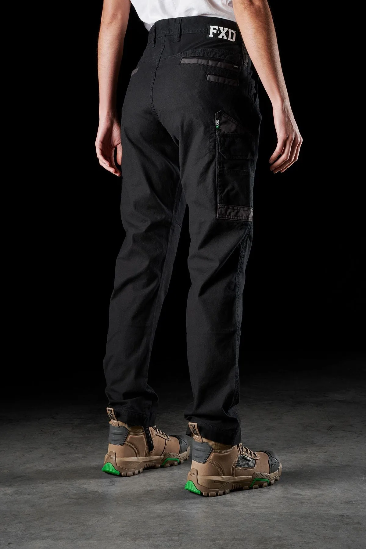 FXD Women's WP-3W Stretch Work Pants - Black