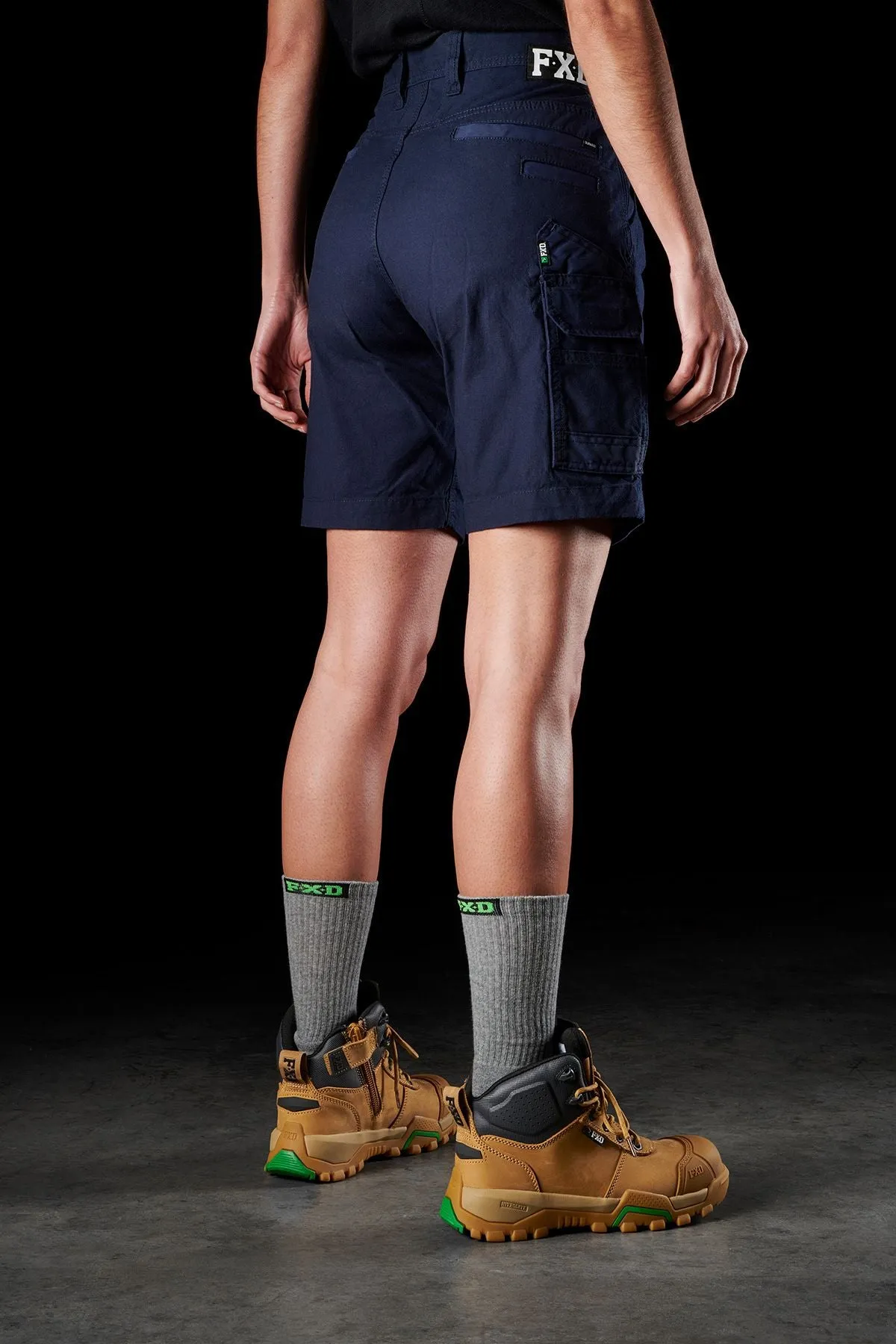 FXD Women's WS-3W Stretch Work Shorts - NAVY