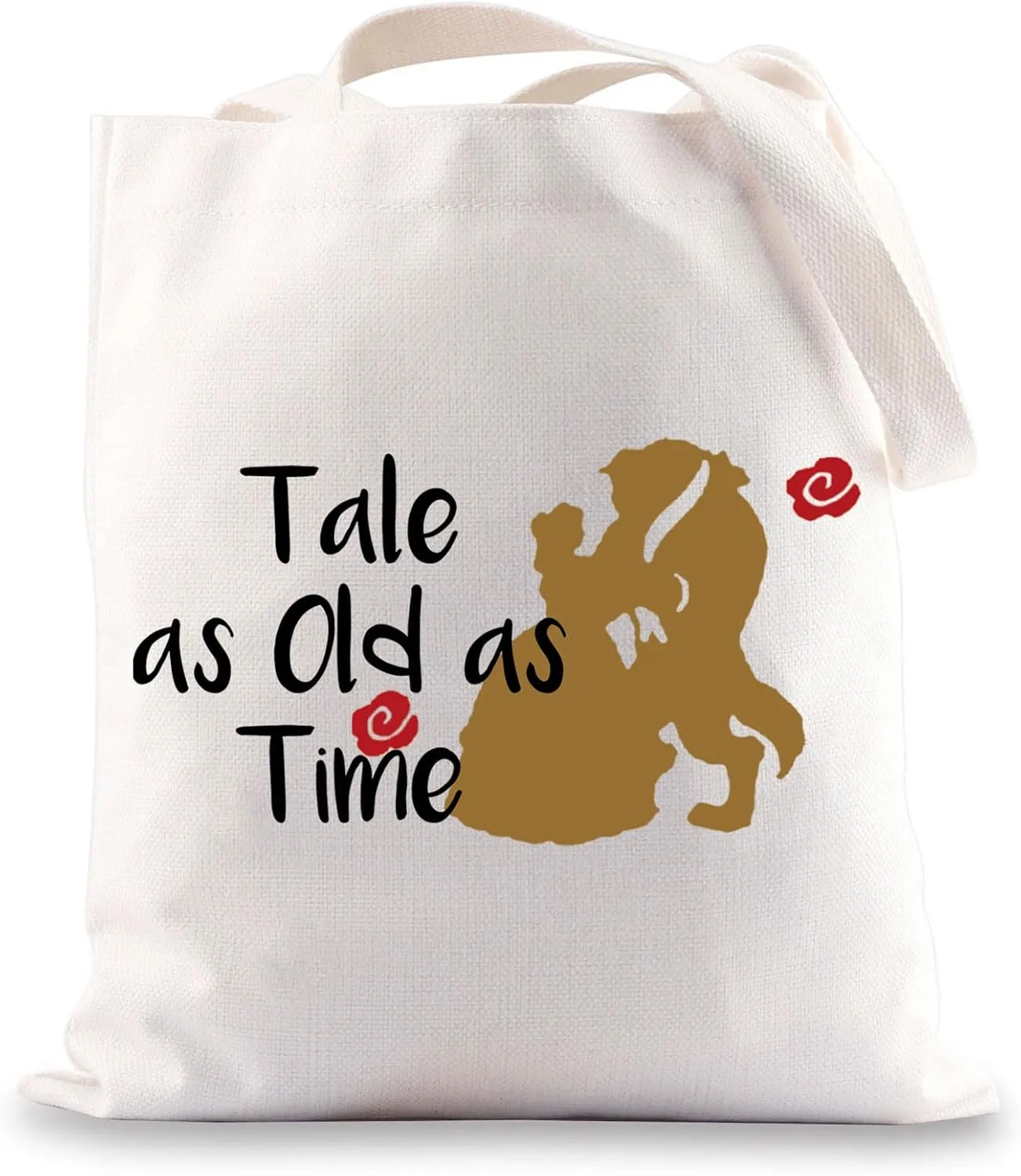G2TUP Beaty Story Inspired Cosmetic Bag Fairy Tales Gift Tale as Old as Time Fans Gift Fairy Tale Merch (Tale as Old TG)