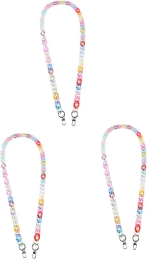 Gadpiparty 2pcs Acrylic Handbag Chain for Women Stylish Replacement Strap Versatile Bag Accessory for Daily Use Enhance Your Bag Appearance with Fashionable Design