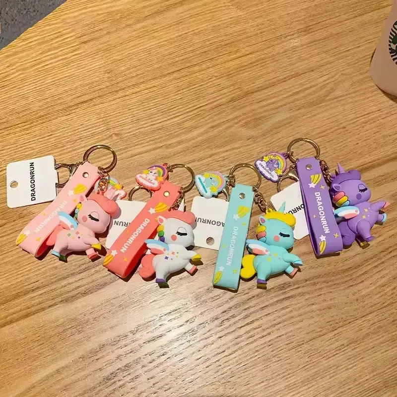 Galloping Galaxy Unicorn Keychain