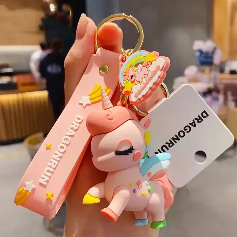 Galloping Galaxy Unicorn Keychain