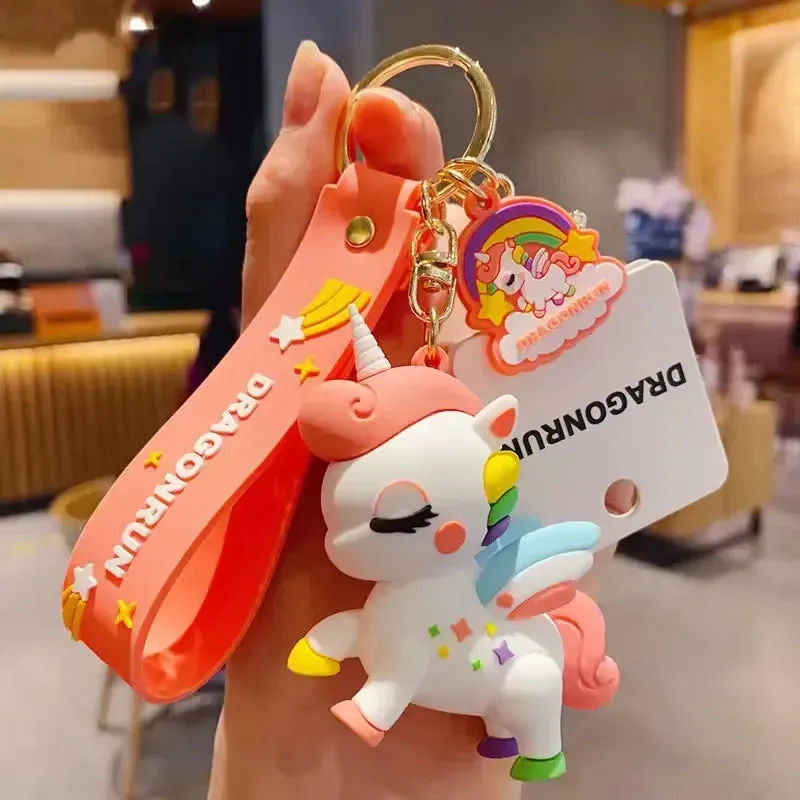 Galloping Galaxy Unicorn Keychain