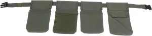 Garden Tool Waist Apron Multiple Pocket Tool Waist Belt Bag for the Easy Storage and Quick Accessibility Scissors and Small Trowels