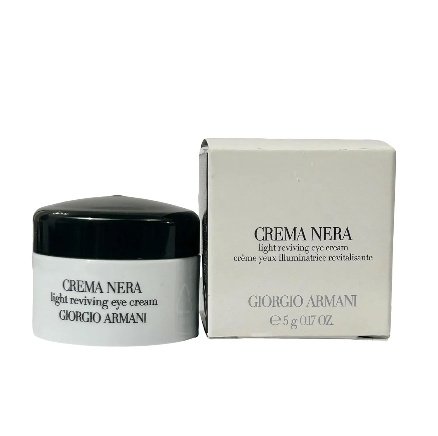 GIORGIO ARMANI LIGHT REVIVING EYE CREAM Mini Travel Size 5 ml / 0.17 fl oz. (NOTE THIS IS SMALL) - 9834