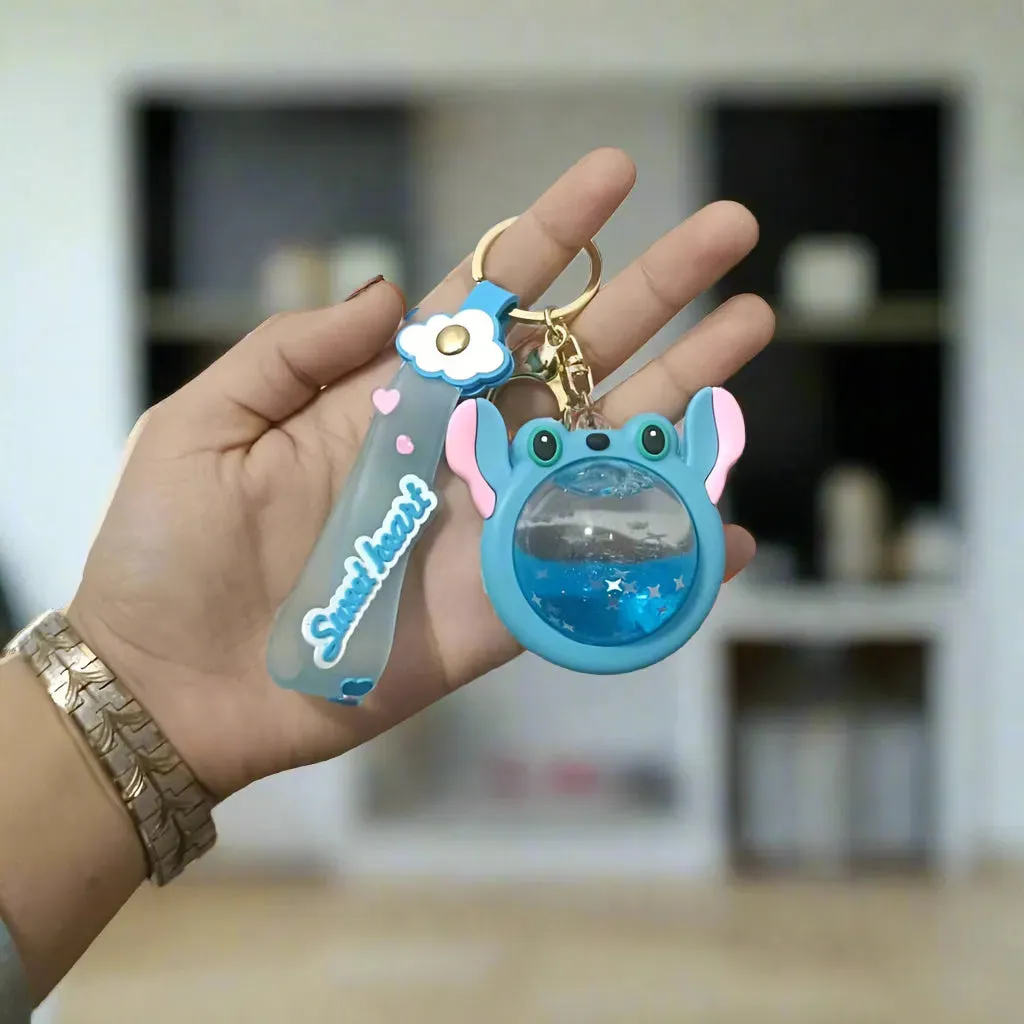 Glitter Critters Liquid Keychain