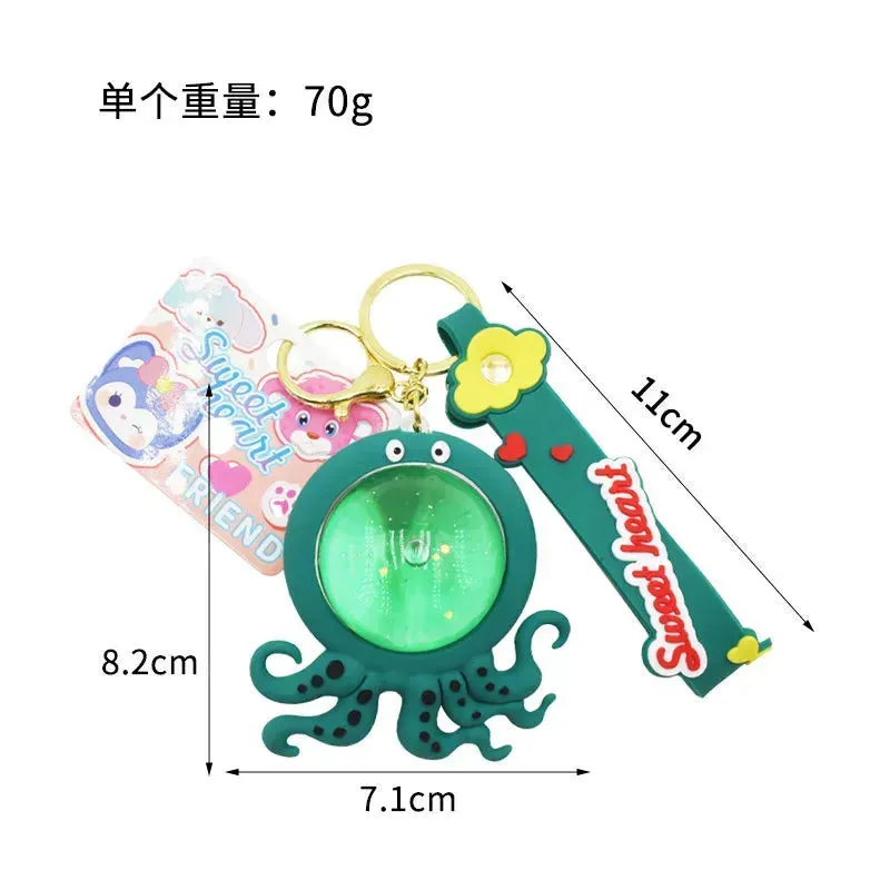 Glitter Critters Liquid Keychain