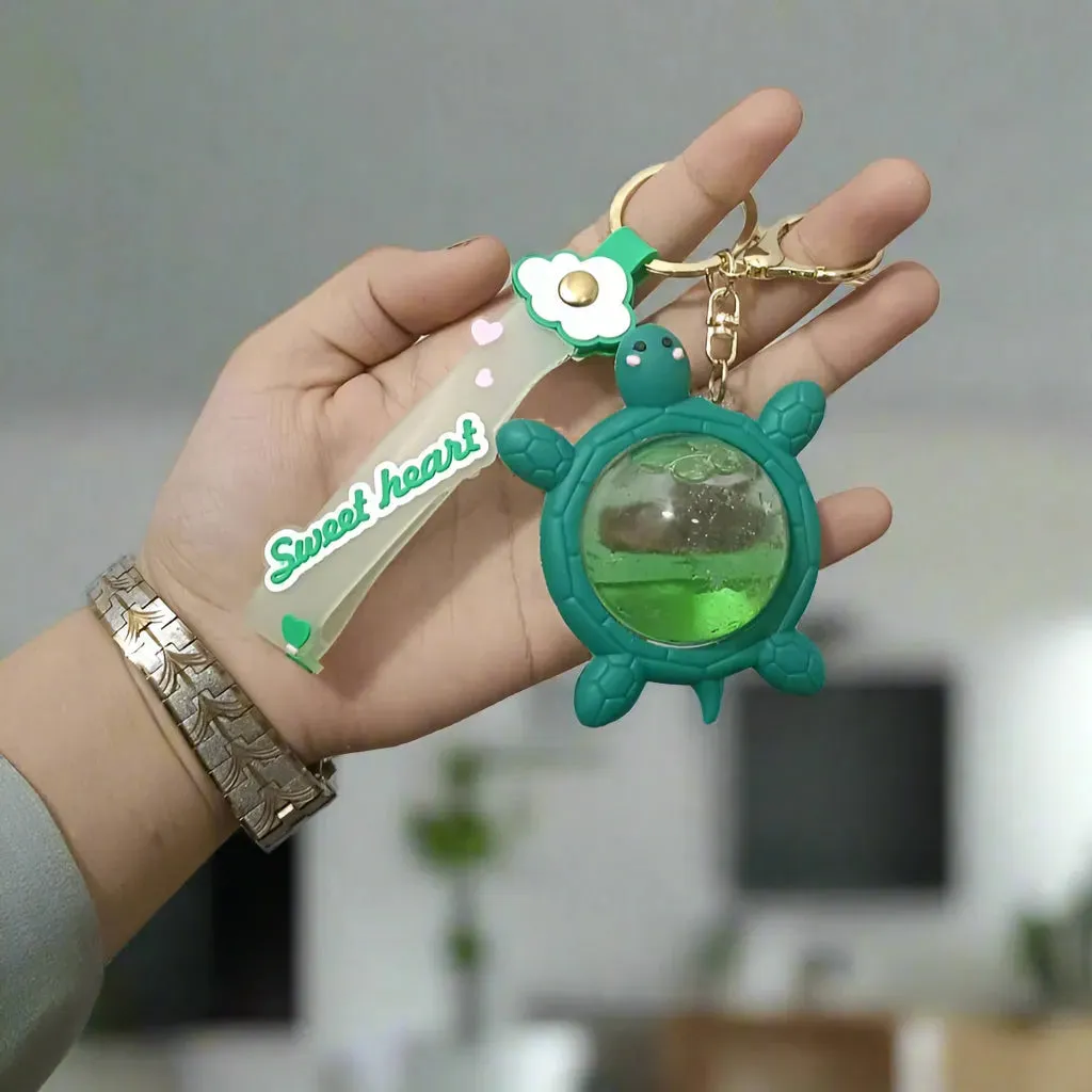Glitter Critters Liquid Keychain