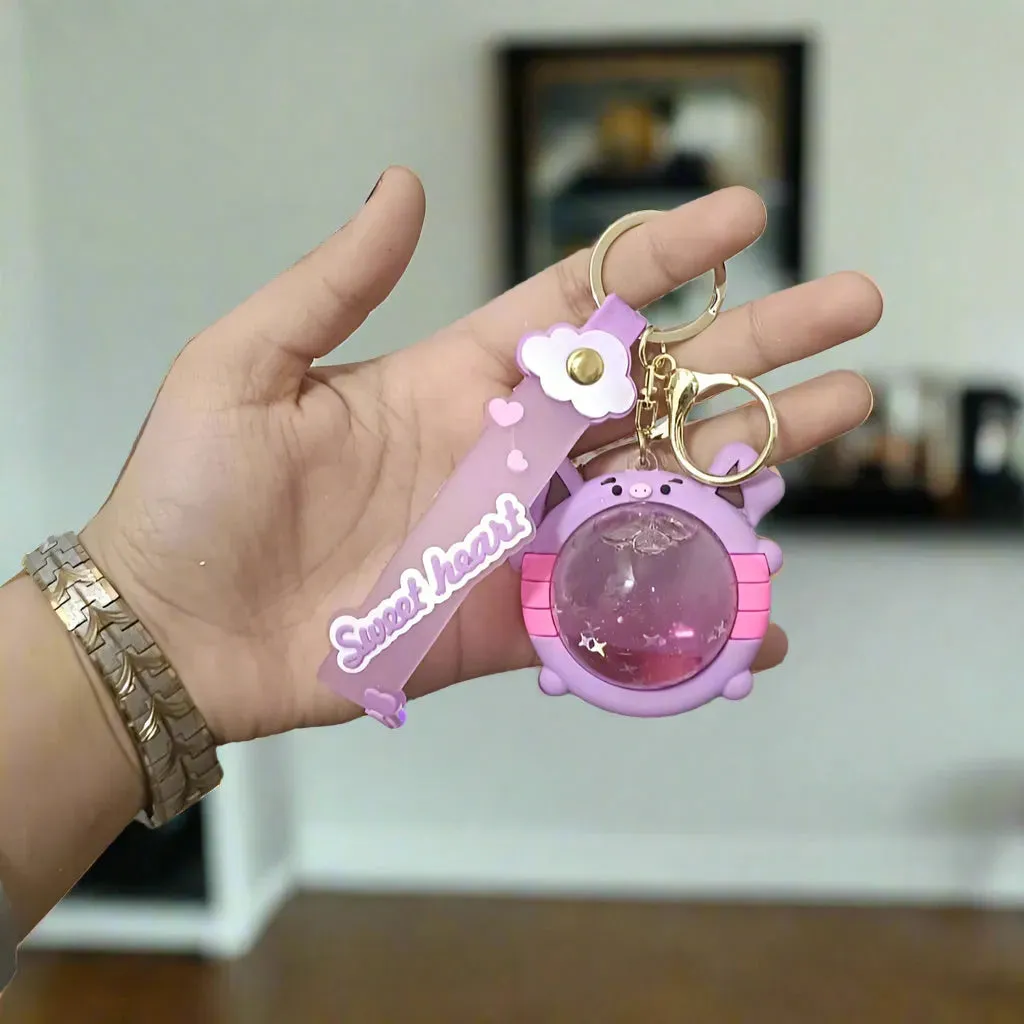 Glitter Critters Liquid Keychain