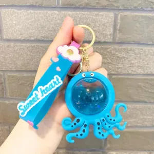 Glitter Critters Liquid Keychain