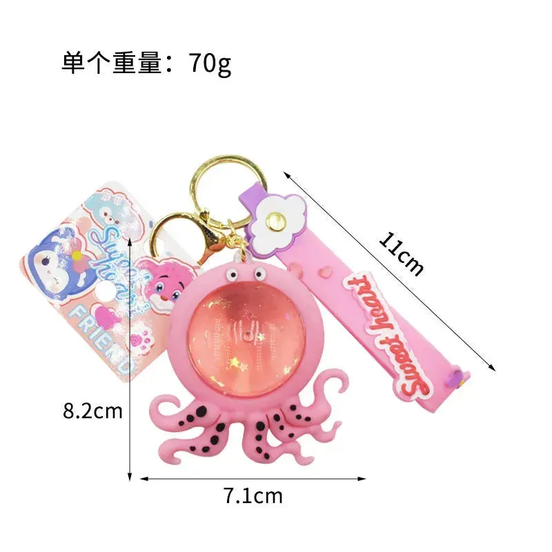 Glitter Critters Liquid Keychain