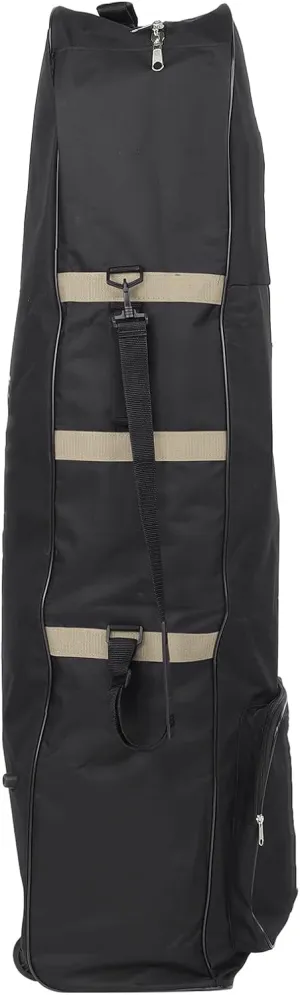 Golf Club Case, Foldable Golf Travel Bag with Wheels Lockable Storage Pouch for Club Easy Travel
