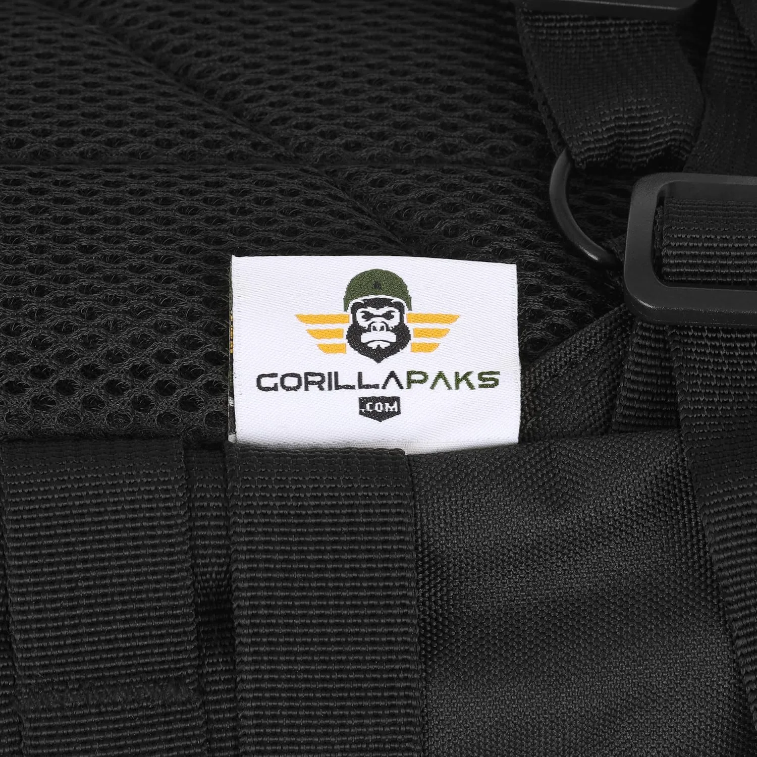 Gorilla Paks™ Small 30L Military Tactical Backpack MOLLE Rucksack Daypack (Black)