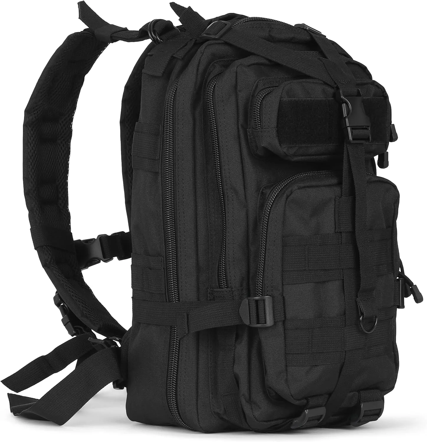 Gorilla Paks™ Small 30L Military Tactical Backpack MOLLE Rucksack Daypack (Black)