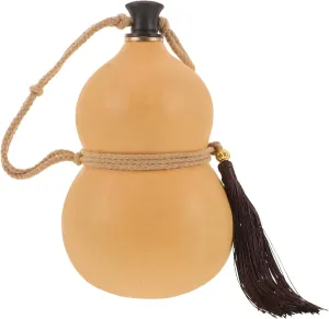 Gourd Water Bottle Organizer Portable Collapsible Gourd Shaped Drink Container with Antique Design Effortless Pouring and Vintage Charm for Outdoor Adventures and Home Use
