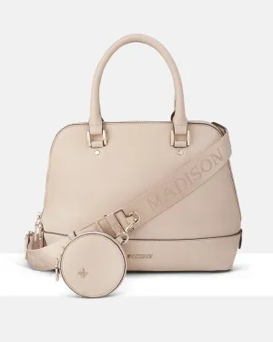 Grace Medium Dome Satchel Bag   Utility Bag Strap