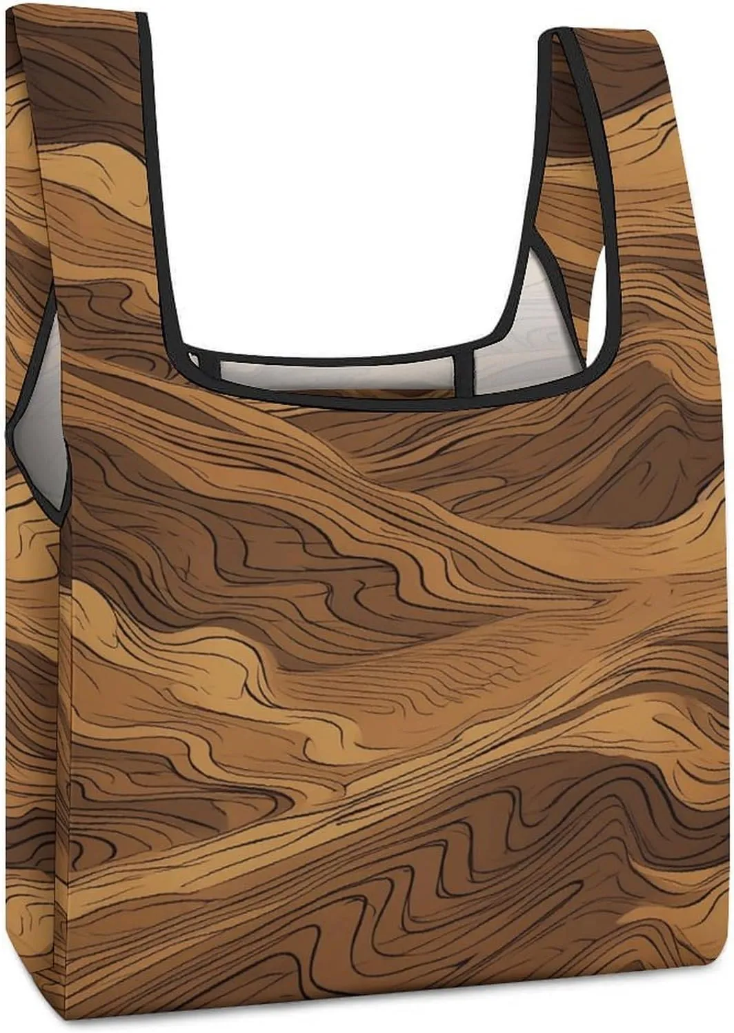 Grocery Bag Reusable Tote Bag Foldable Cat And A Skeleton Shopping Bag Handbag Washable Shoulder Bag for Travel